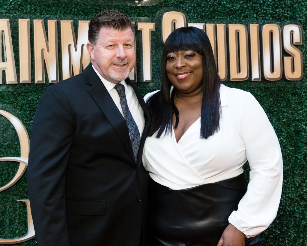 James Welsh and Loni Love attend Byron Allen