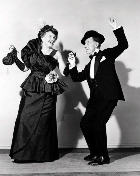 Promotional portrait of Marjorie Main and Percy Kilbride as the titular characters in