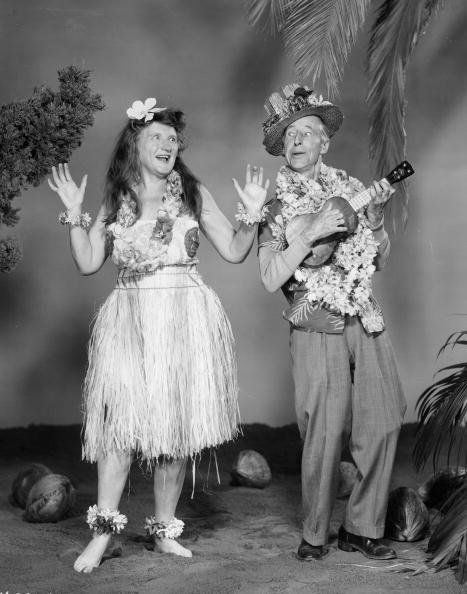 Promotional portrait of Marjorie Main and Percy Kilbride as the titular characters in