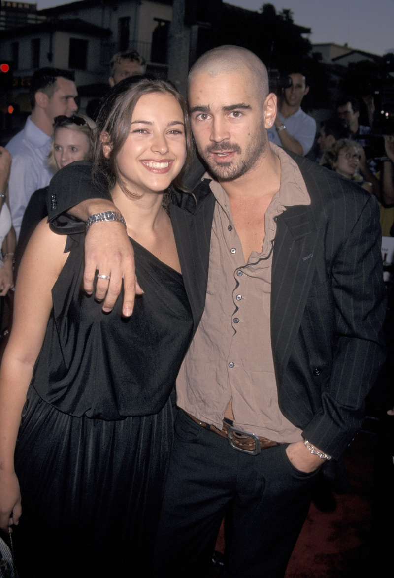 Colin Farrell และ Amelia Warner ที่"American Outlaws" Los Angeles premiere in 2001. | Source: Getty Images