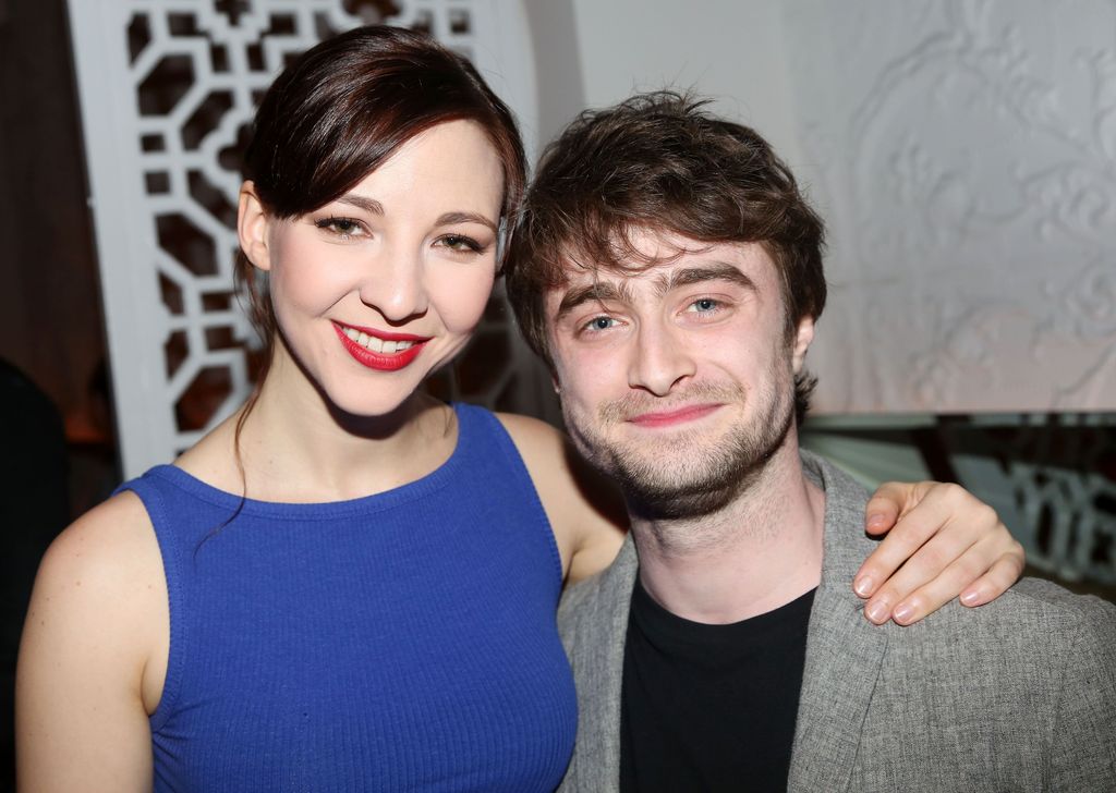 Daniel Radcliffe and Erin Darke on the opening night of the play 
