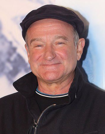 Robin Williams at the 