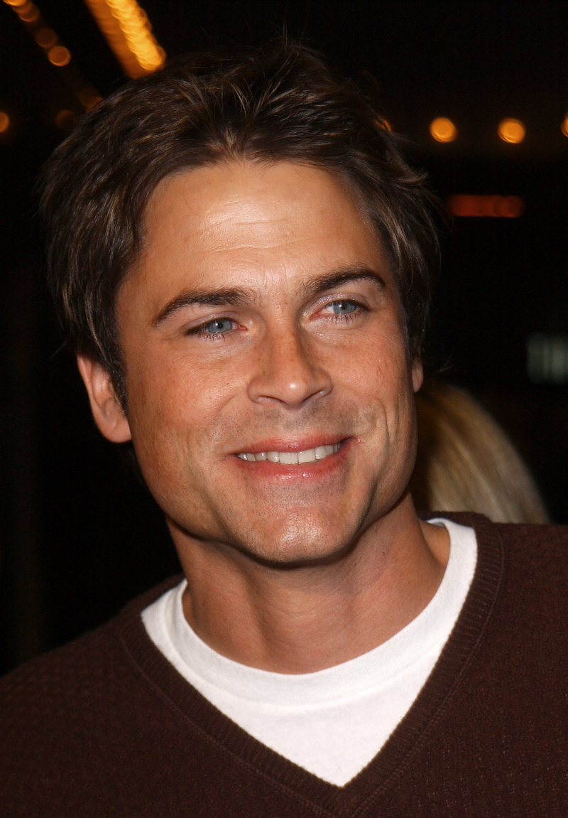 روب لوي في العرض الأول للفيلم"The Affair of the Necklace" on November 20, 2001 in Los Angeles, California | Source: Getty Images