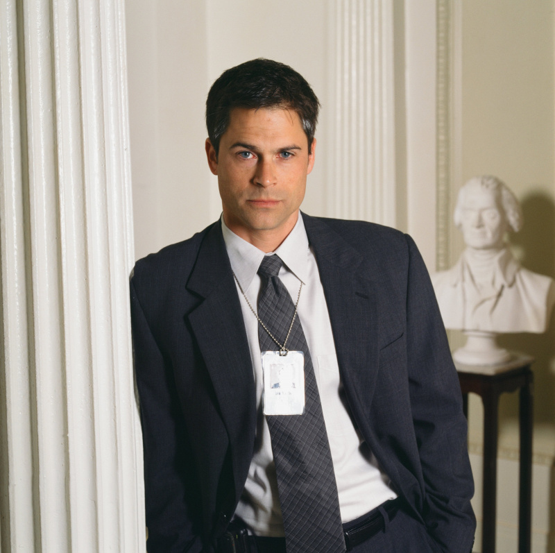 روب لوي في دور سام سيبورن في الموسم الأول من"The West Wing" | Source: Getty Images