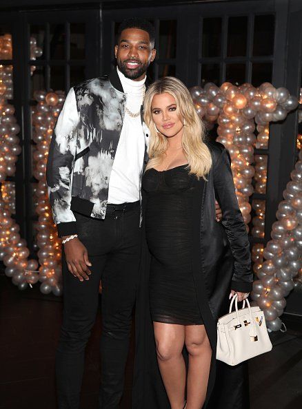 Tristan Thompson and Khloe Kardashian at Beauty & Essex on March 10, 2018 in Los Angeles, California | Photo: Getty Images