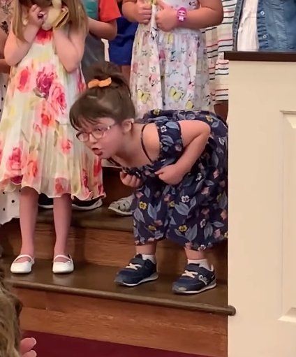 Lily at the Lebanon Presbyterian Church in Ohio | Photo: Facebook/Fox 35 WOFL