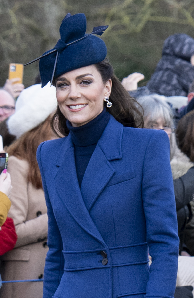   Catherine, principessa del Galles alla funzione del giorno di Natale presso la chiesa di Santa Maria Maddalena il 25 dicembre 2023 a Sandringham, Norfolk | Fonte: Getty Images