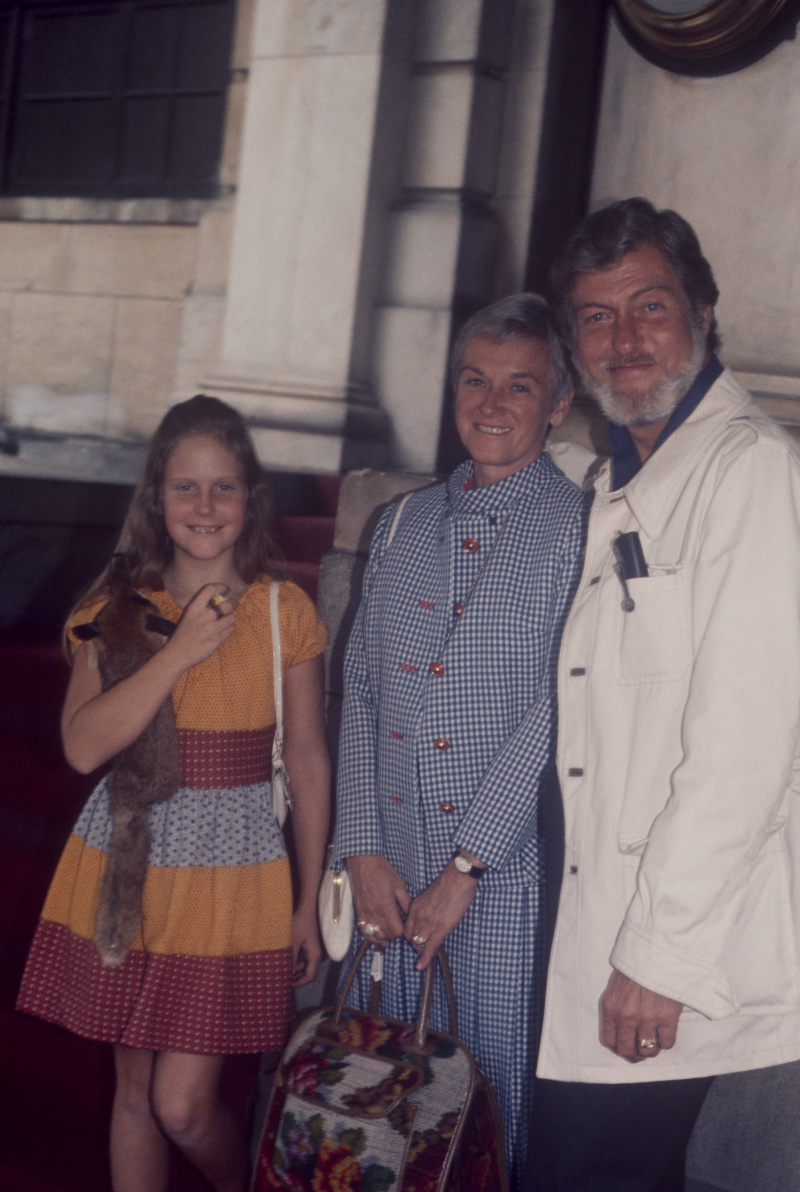   Dick Van Dyke e Margie Willet nella foto con la loro figlia il 1 gennaio 1970 a New York | Fonte: Getty Images