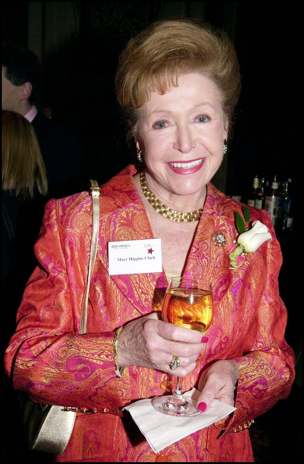 Mary Higgins Clark at the16th annual Irish America top 100 gala at the Plaza Hotel in New York City | Photo: David LEFRANC/Gamma-Rapho via Getty Images