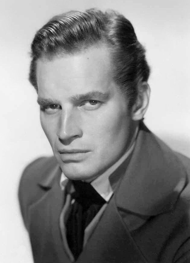 Publicity photo of Charlton Heston for film The President