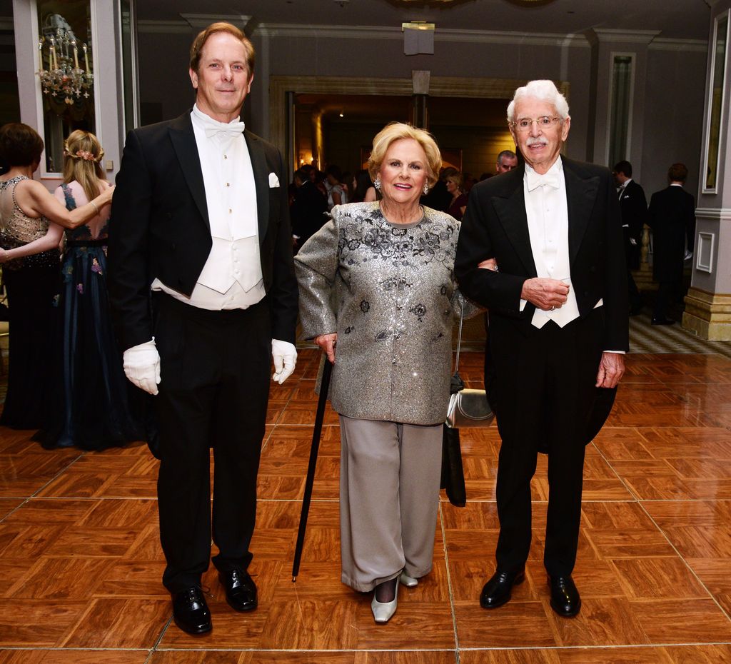 hayne Doty, Jacqueline Mars and David Badger attend The International Debutante Ball at The Pierre Hotel on December 29, 2018 in New York City. | Photo: GettyImages