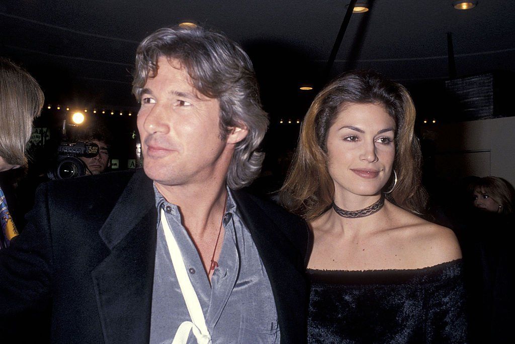  Richard Gere and Cindy Crawford attend the 