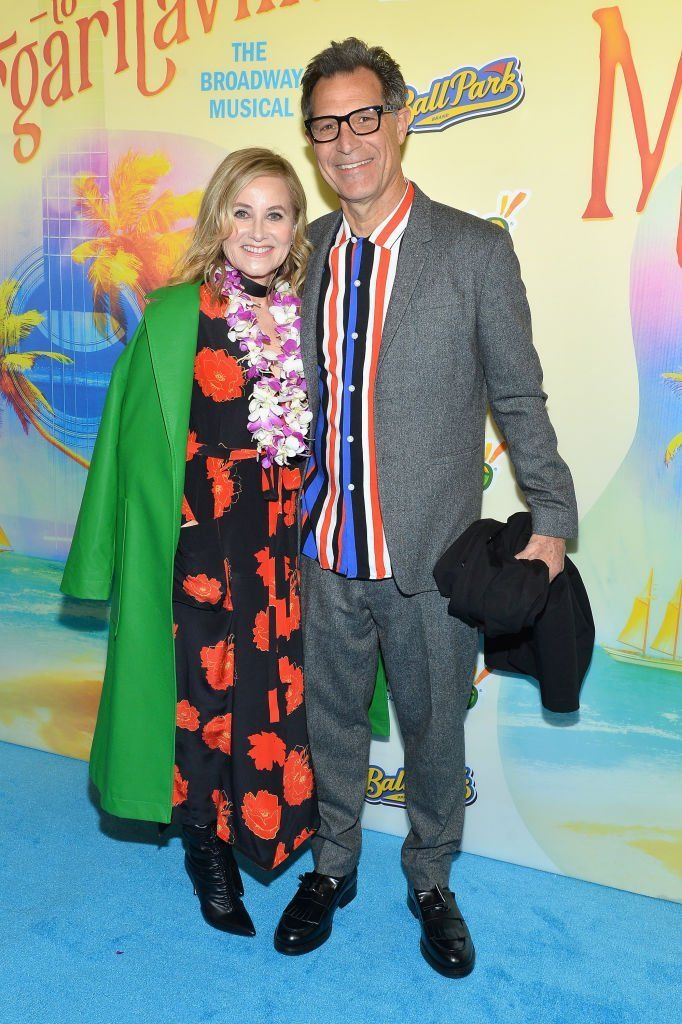 Maureen McCormick and Michael Cummings attend the premiere of 