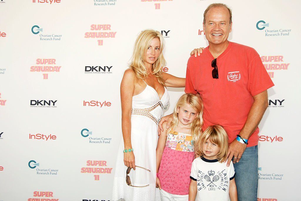 Camille Grammer, Kelsey Grammer and Children attend DONNA KARAN, InStyle Magazine at Nova