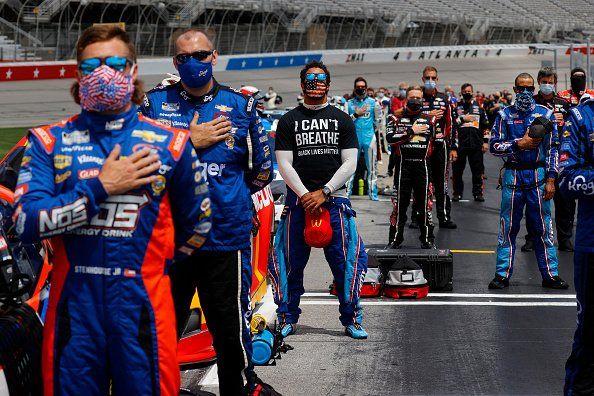 Bubba Wallace at Atlanta Motor Speedway on June 07, 2020 in Hampton, Georgia. | Photo: Getty Images