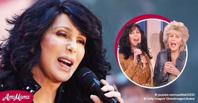 Cher sang engang sammen med sin mor på 'The Ellen DeGeneres Show' og deres stemmer er så ens